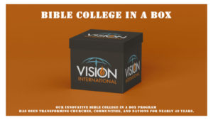 bible college in a box banner